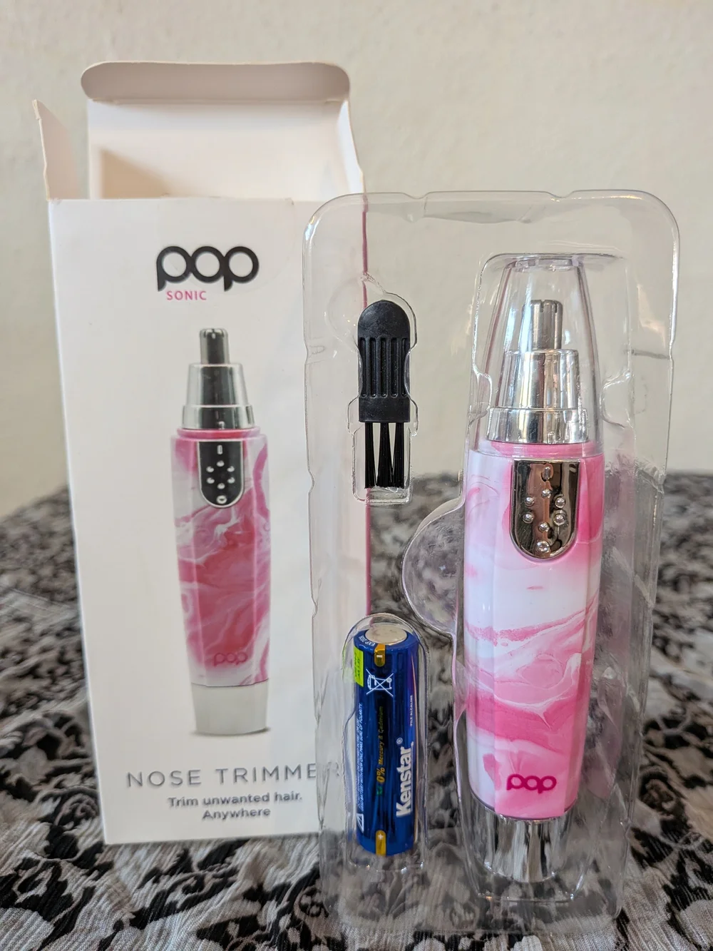 Pop Sonic Pink Nose Trimmer for Women